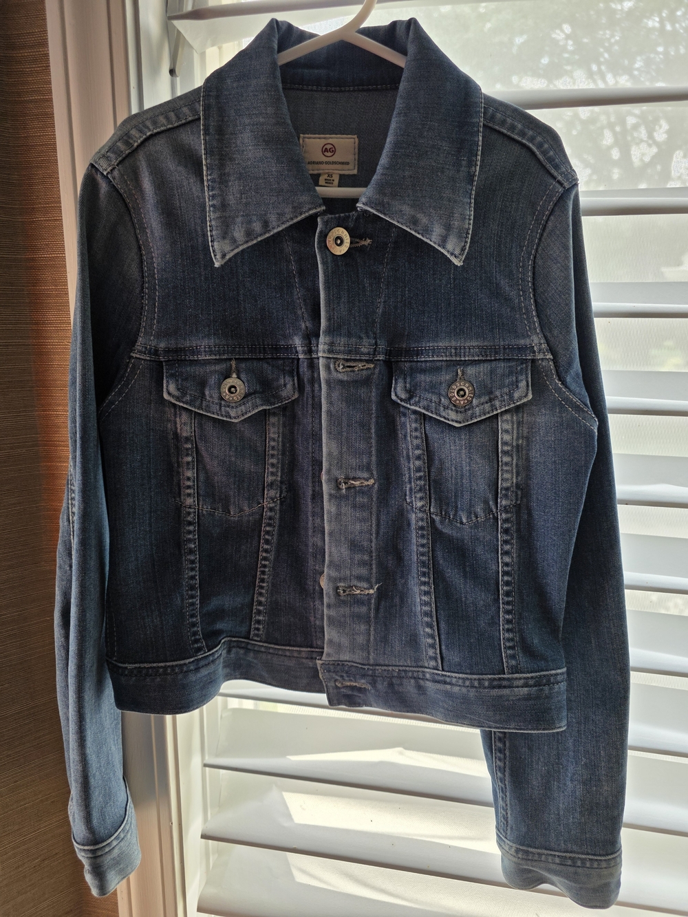 Adriano Goldschmied Dark Blue Denim Jacket